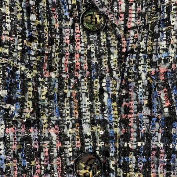 Grace Chow Shimmery Tweed Blazer - Picture 2 of 2